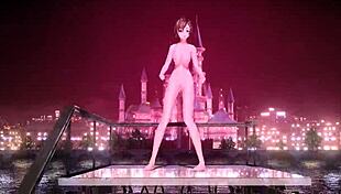 Sakine Meiko in Nostalogic Project Diva Nude Mod