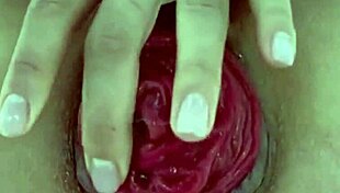 Destroyed Anal Juicy Prolapse Asshole Close Up Play With Extreme Emotions