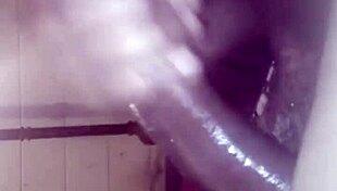 BBC masturbation with huge black dick cumshot compilation!