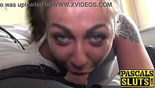 cute nayomi sharp dominated and cum sprayed by old man pascal