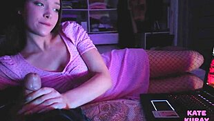 Relaxing evening movie viewing