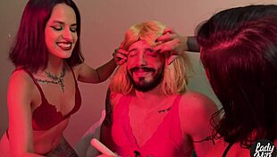 Professor, Want to Try New? I'll Make You My Sissy with Friend