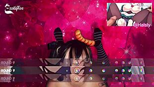 Exotiqfox Bounces Her Bouncy Tits and Ass on Your Cock in Solo Gooner Masturbation