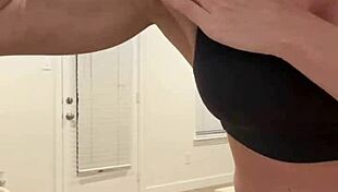 this is for fans who enjoy muscle flexing from a housewife bodybuilder