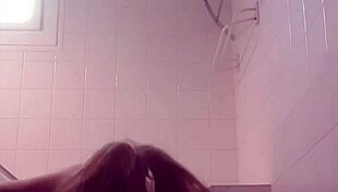 French housewife slave sucks and licks in raw homemade domination clip.