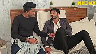 sharon bhabhi sex with 2 desi boys friends fucks bhabhi