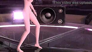 Sakine Meiko in Nostalogic Project Diva Nude Mod