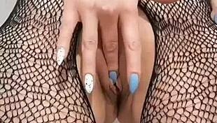 Powerful Squirt from Wet Dripping Pussy Solo