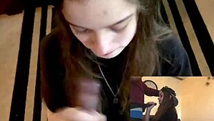 Lesbian Best Friend Sucks Dick For A Place To Stay