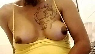 down for fun fellas in bedroom with transsexual crossdressing homemade action ️