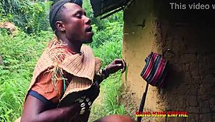 bbw wife welcomes with blowjobs after hunting