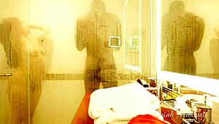 She's cheating in the shower with that huge black cock, so hot!