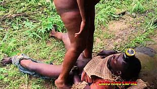 bbw wife welcomes with blowjobs after hunting