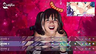 Exotiqfox Bounces Her Bouncy Tits and Ass on Your Cock in Solo Gooner Masturbation