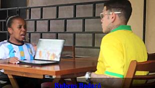 BRAZIL LOST BUT I FUCKED THE ARGENTINE'S ASS HARD IN DOGGYSTYLE WITH BIG COCK