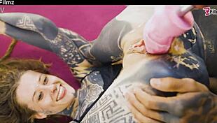 Tattooed Goth Punk Couple Engages In Rough Anal Fucking And Sloppy Blowjob Play