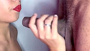 my best friend gave me a huge cumshot in my mouth 😋