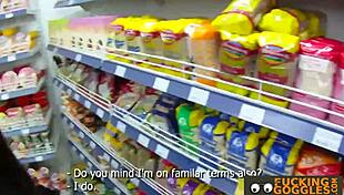 Gorgeous Petite 18+ Russian Brunette Gives Horny Blowjob for Cumshot