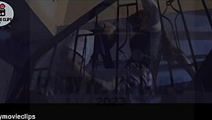 pinaymovieclips - ganda tinira sa hagdan