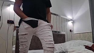 Intense Anal And Handjob With Hot Moans Huge Cock Lots Of Sperm