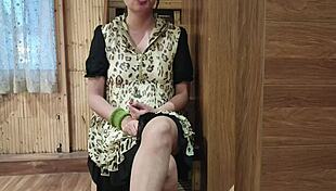 Stepdad has sex with stepdaughter under pretext of oil massage in Hindi