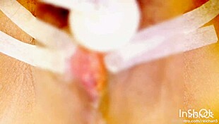 Asian Woman Bound For Clit Masturbation