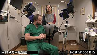 Doctor-Tampa Forces Freshman Kalani Luana to Hitachi Orgasm