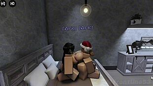 Two horny sluts in group threesome deepthroat monster cocks