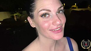 What A Deep Throat Aria Khaides Throat Was Made For Rome's BBC