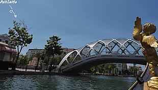 old man humiliates beautiful asian girl with stinky asshole