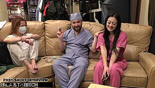 Blaire Celeste's Pussy Filled with Cum Backstage