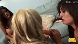 a family fight is best resolved with a lesbian threesome, strapon and orgasms - you in?