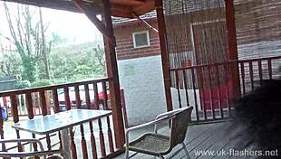 Wild Milf Flashes Chubby Sarah Jane Masturbating In Public 😜