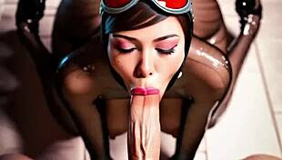 i give the best blowjob as catwoman.