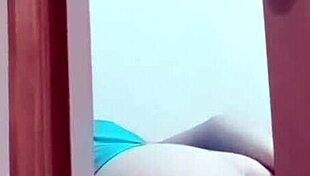 hayami masturbating small tits in solo update