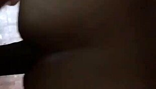 skinny girl enduring bent over position well