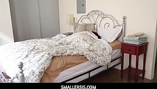 Aidra Fox como hermanastra de 18+ en escenario tabú con polla grande