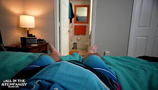 stepmom's bikini makes me horny! she helps me cum