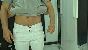 prank on husband, blindfolded during sex, friend surprises.