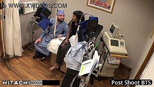 Eliza Shields Feels Intense Orgasms from Doctor's Hitachi