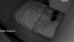 shh, quiet sneaking to stepsister's room for secret anal fucking