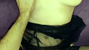 Wife looks amazing in stockings at 40