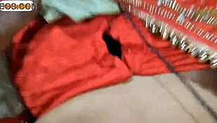 indian couple's wedding night with anal doggystyle sex