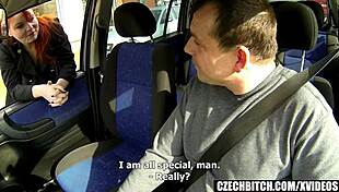 Hairy Ginger Takes Painful Anal For Cash!