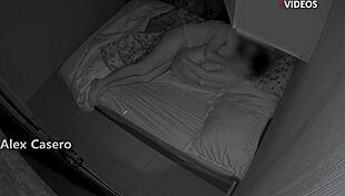 shh, quiet sneaking to stepsister's room for secret anal fucking