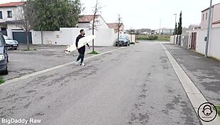 Charline Seduces Surfer Neighbor With Naked Cowgirl Ride