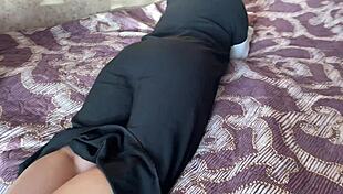 Syrian Milf In Hijab Gets A Load Of Cum In Her Pussy