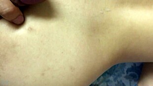 Cumshot on my girls back