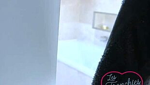 hey milena, you sulfureuse milf, ready to savor those two bites in this french mmf threesome with lingerie?