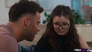 couple seth gamble and bunny madison joins their stepsiblings codey steele and leana lovings for a foursome